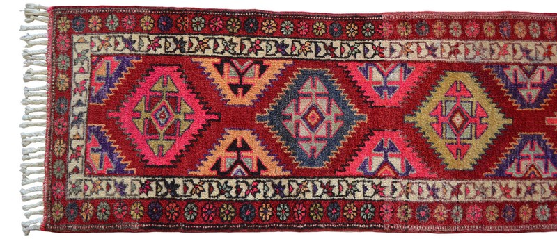 EXTRA LONG Runner Rug HandMade Rug Runner Hallway Decor Oushak rug 3x14 ft apprx gallery