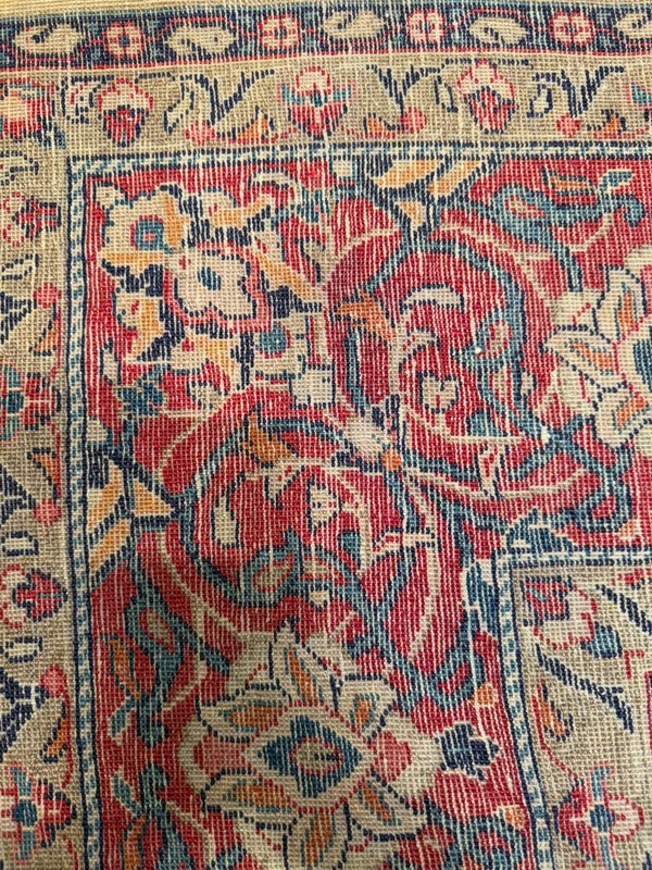 Vintage Hand-Knotted Oriental Wool Rug 12'3 x 9'1 ft,Traditional Large Area Rug gallery