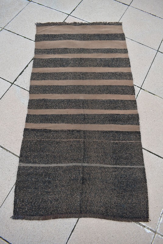 Turkish Kilim 2'4 x 4'7 ft. Vintage Anatolian Nomads Taurus Mountain Kilim Rug gallery
