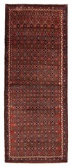 3’8″ x 9’7″ Vintage Hand-knotted Runner Rug Traditional Oriental Wool Carpet