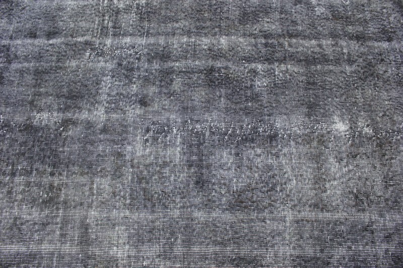 Sparta Gray Accent Rug Traditional Vintage Handwoven Overdyed Wool Carpet 4x7 ft gallery