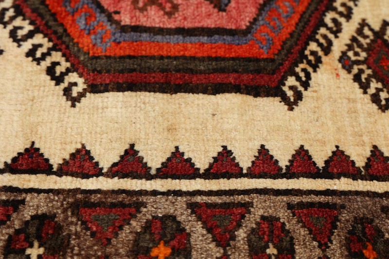 Vintage Hand-Knotted Area Rug 3'5" x 5'2" Traditional Wool Carpet gallery