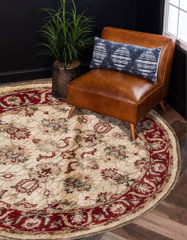 Vintage Hand-Knotted Area Rug 3'1" x 3'2" Traditional Oriental Wool Carpet gallery