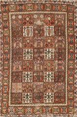 Garden Design Traditional Wool Vintage Area Rug 7×10 ft Hand-knotted Carpet