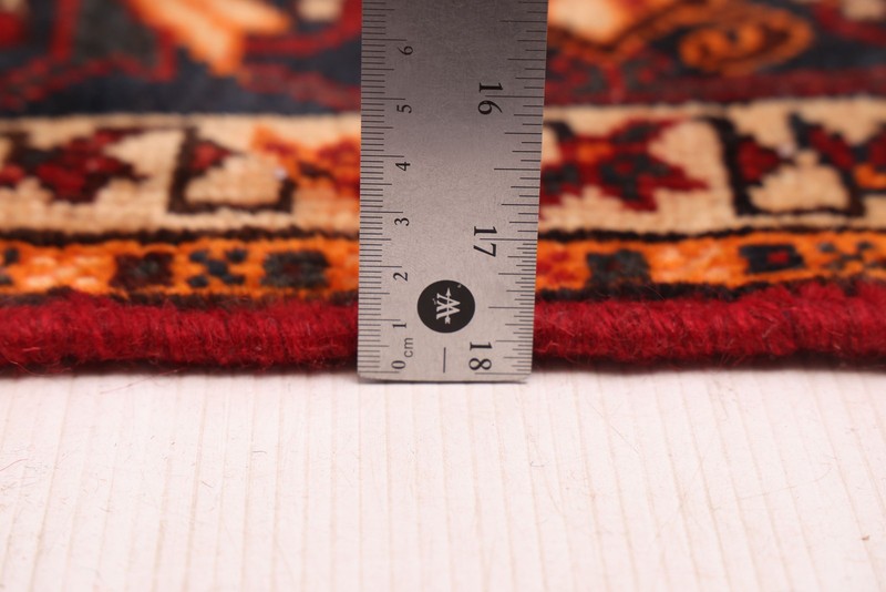 Vintage Geometric Area Rug 5'3" x 9'10" Traditional Hand-Knotted Wool Carpet gallery