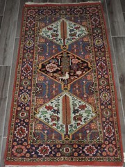 3x5ft. Handmade Indo Bijar Wool Rug