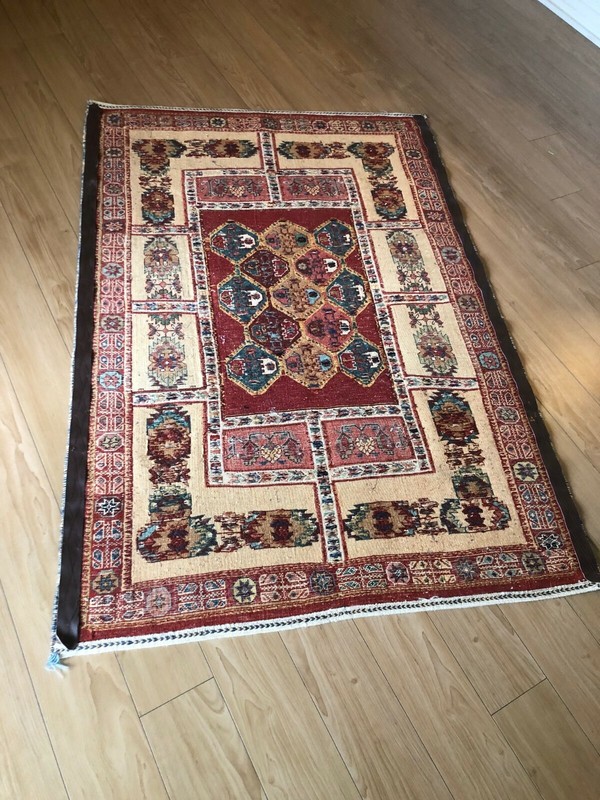Hand Knotted Rare Rug, Raised Edges gallery