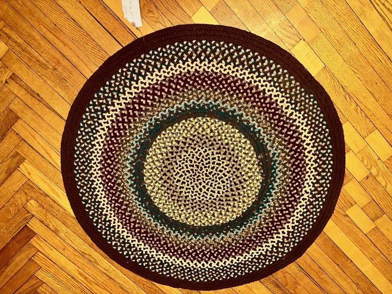 Vintage Good Pennsylvania FOLK ART AMERICAN BRAIDED RR#3462 gallery