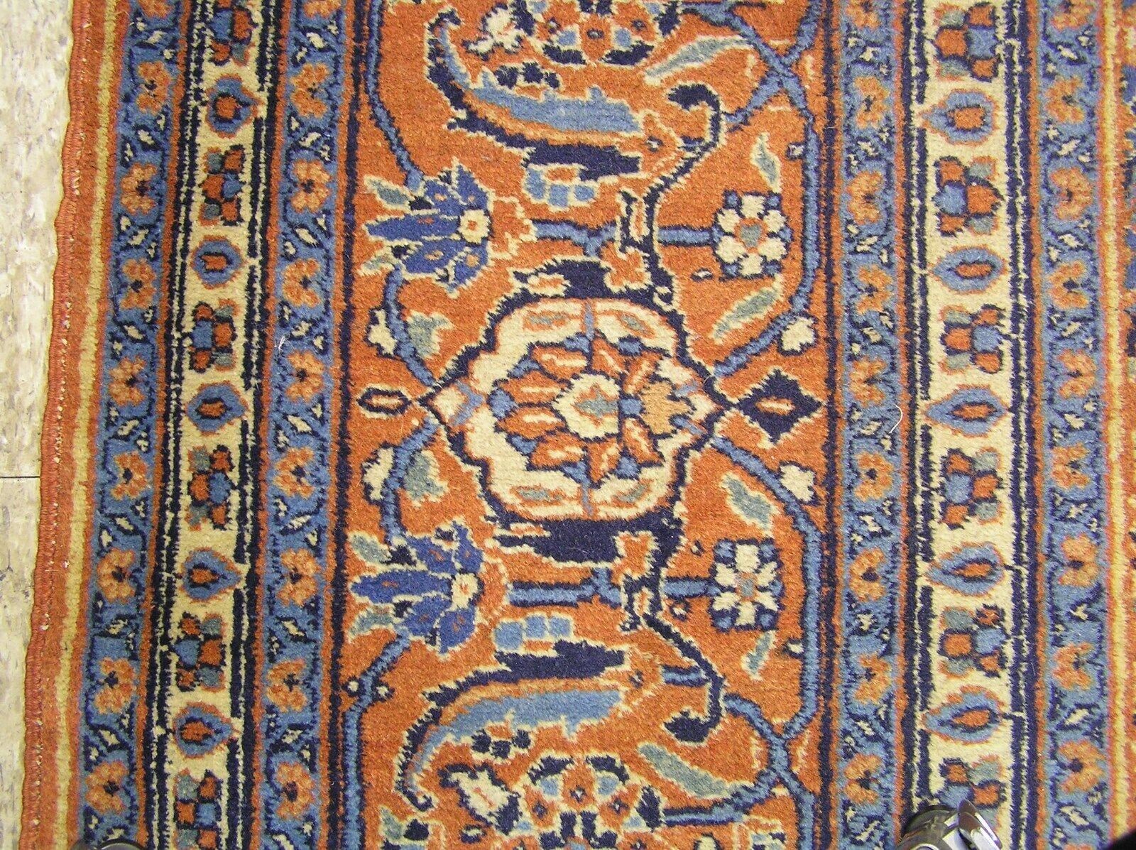 Antique Oriental rugs hand knotted wool 9x12 Carpet Circa 1890s gallery