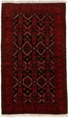 Vintage 3’4″ x 6’2″ Traditional Hand Knotted Vegetable Dye Wool Area Rug