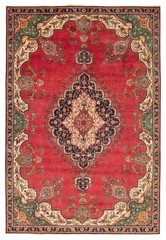 Vintage 7’4″ x 10’6″ Traditional Hand Knotted Vegetable Dye Wool Area Rug