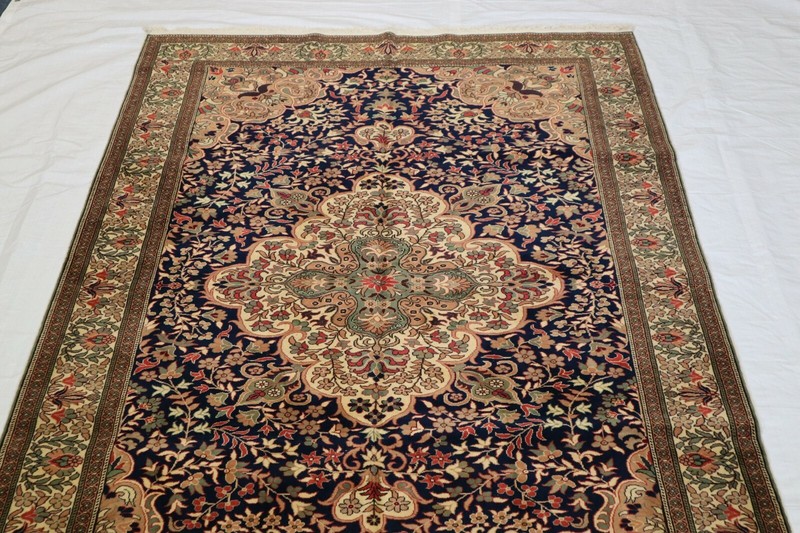 6'4 x 9'7 ft Turkish Kayseri hand knotted vegetable dye oriental rug gallery