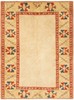 Vintage Hand-Knotted Area Rug 4'2" x 5'6" Traditional Oriental Wool Carpet gallery