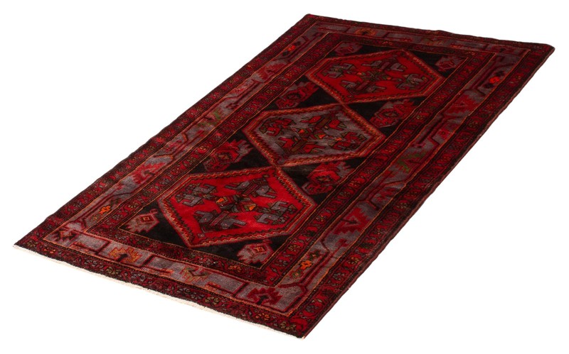 Vintage 4'2" x 6'9" Traditional Hand Knotted Vegetable Dye Wool Area Rug gallery