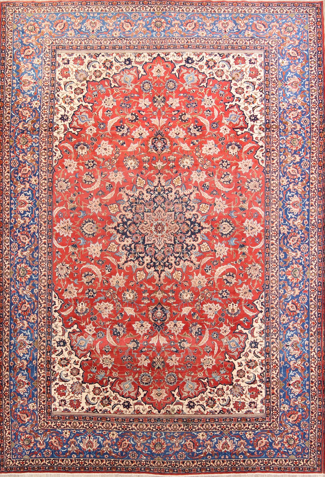 Traditional Antique Large Area Rug 11x16 Ft Handmade Vegetable Dye Wool Carpet gallery