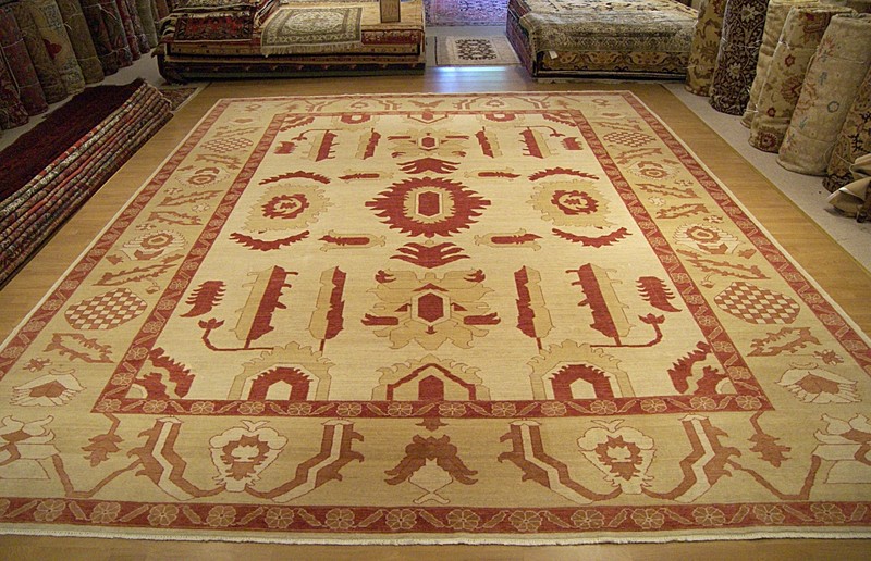 12 x 16 Handmade High Quality Afghan Serapi Rug_Natural Dyes Hand Spun Fine Wool gallery