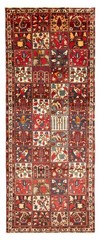 4’2″ x 11’1″ Vintage Hand-knotted Runner Rug Traditional Oriental Wool Carpet