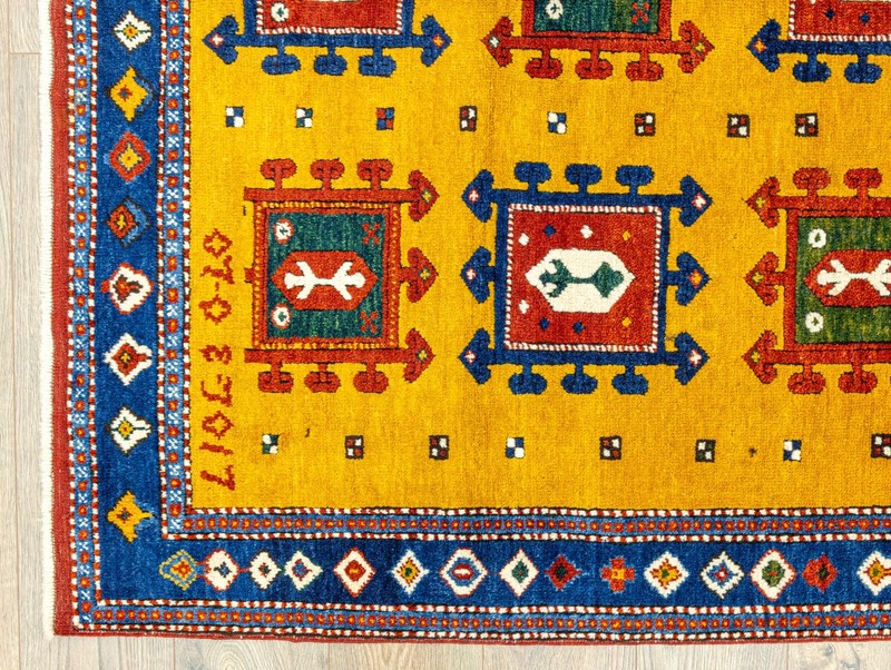 Hand-Knotted 5.3x7.10 ft Turkish Oushak Area Rug,Antique Style Natural Color Rug gallery