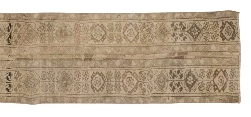 Turkish Runner,Vintage Runner,Oushak Rug,Floor Rug,Runner Rug, 1'10 X 11'7 feet gallery