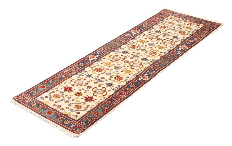 Vintage Hand-knotted Runner Rug 2'6" x 8'0" Traditional Oriental Wool Carpet gallery