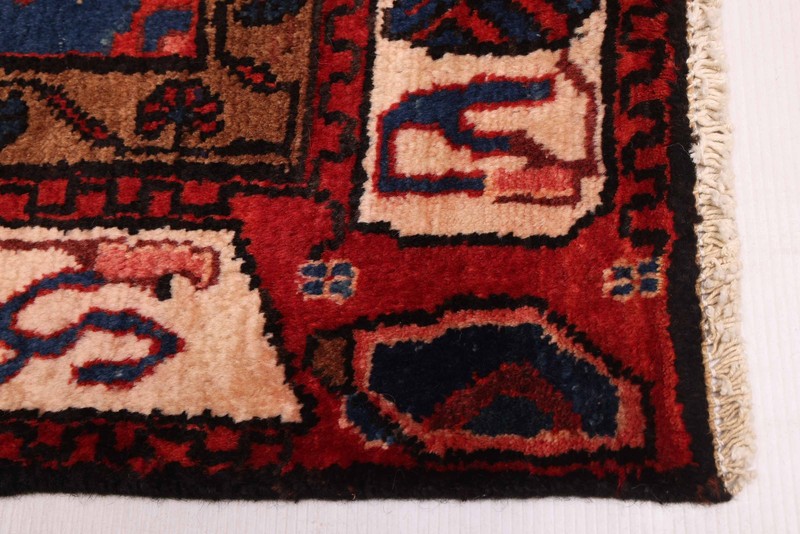 Traditional Vintage Hand-Knotted Carpet 4'7" x 11'10" Wool Area Rug gallery