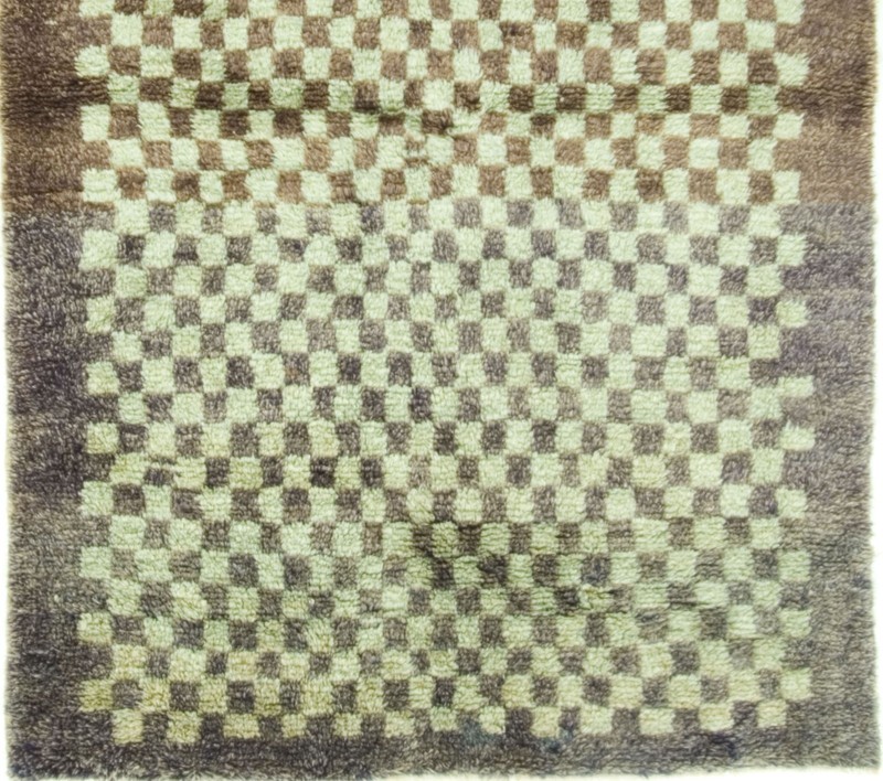 Vintage Turkish Tulu Area Rug Carpet, 4'3 X 6'7 E22502 gallery
