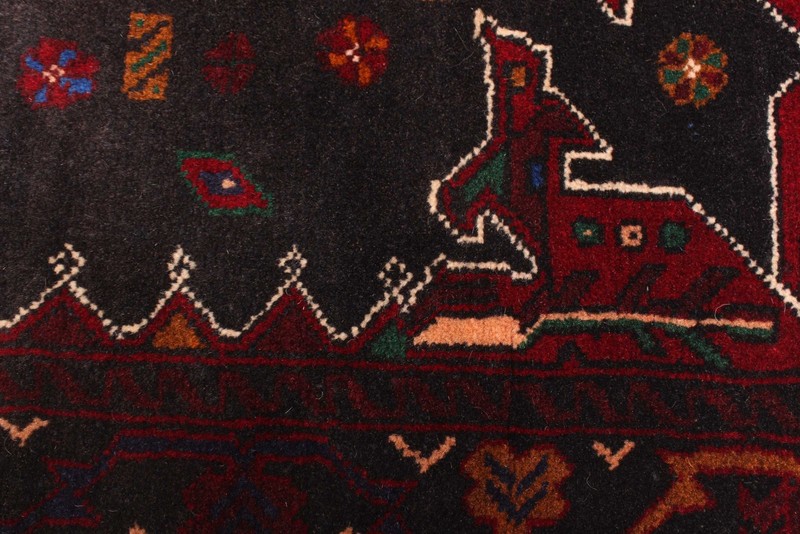 Traditional Vintage Hand-Knotted Area Rug 4'3" x 6'8" Oriental Wool Carpet gallery