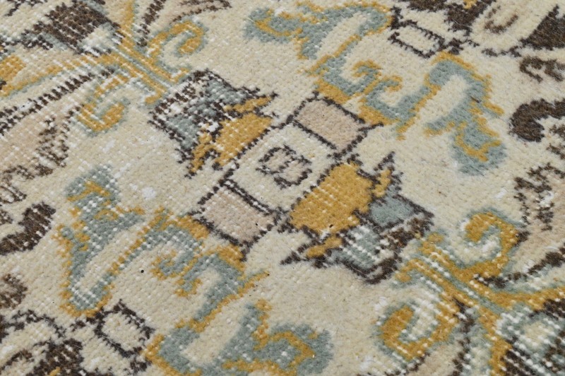 Oushak Turkish Vintage Rug 7x11 Kilim Rug Anatolian Handmade Boho Decor BEIGE gallery