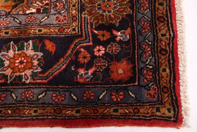 Traditional Vintage Hand-Knotted Area Rug 4'11" x 8'10" Oriental Wool Carpet gallery
