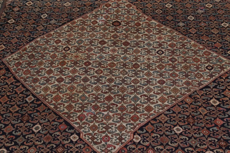 Pre-1900 Bidjar Hand-made Antique Rug 14x21 Palace Size Dining Room Carpet gallery
