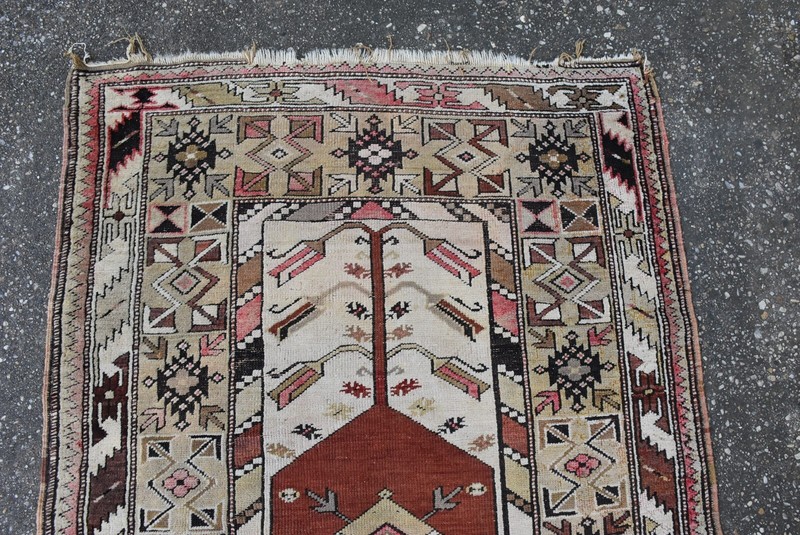 Antique Caucasian Rug Kazak Shirvan 3.5x6 gallery
