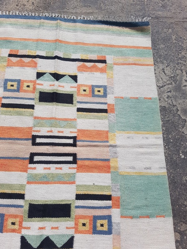 Vintage Traditional Handmade Beautiful Moroccan Floor Rug Carpet 156x115 cm gallery
