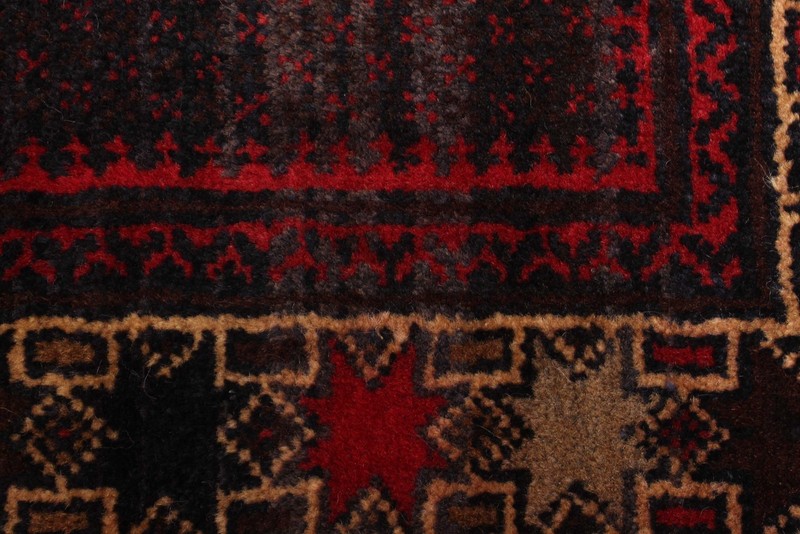 Traditional Vintage Hand-Knotted Oriental Carpet 2'11" x 5'0" Wool Area Rug gallery
