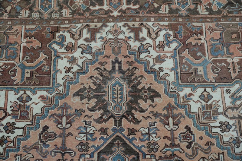Handmade Medallion Traditional Area Rug 8x11 Ft Geometric Oriental Wool Carpet gallery