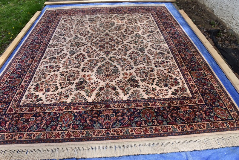 Karastan Rug original Collection 700/760 Ivory Sarouk 8.8x10.6 Super Nice KIS1 gallery