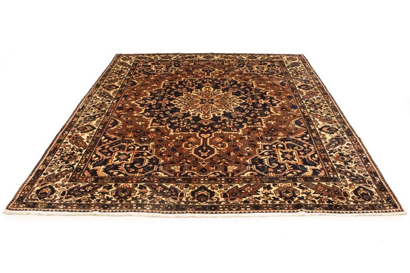 Handmade Vintage Floral Wool Oriental Rug Living Room Decor Carpet 10X12 ft gallery