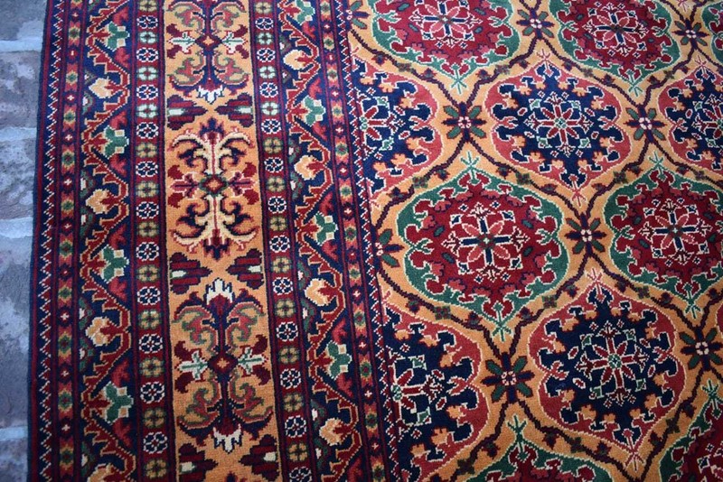 Oversized Large Afghan Turkmen Area Rug 10x16 Fine Geometric Traditional Carpet gallery