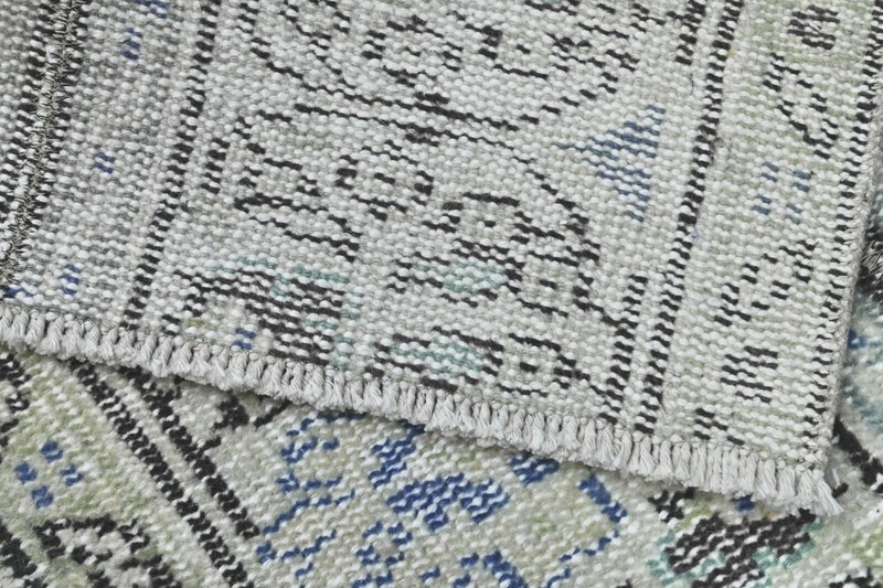 Oushak Turkish Doormat Rug 2x4 BEIGE Vintage Anatolian Handmade Small Kilim Rug gallery