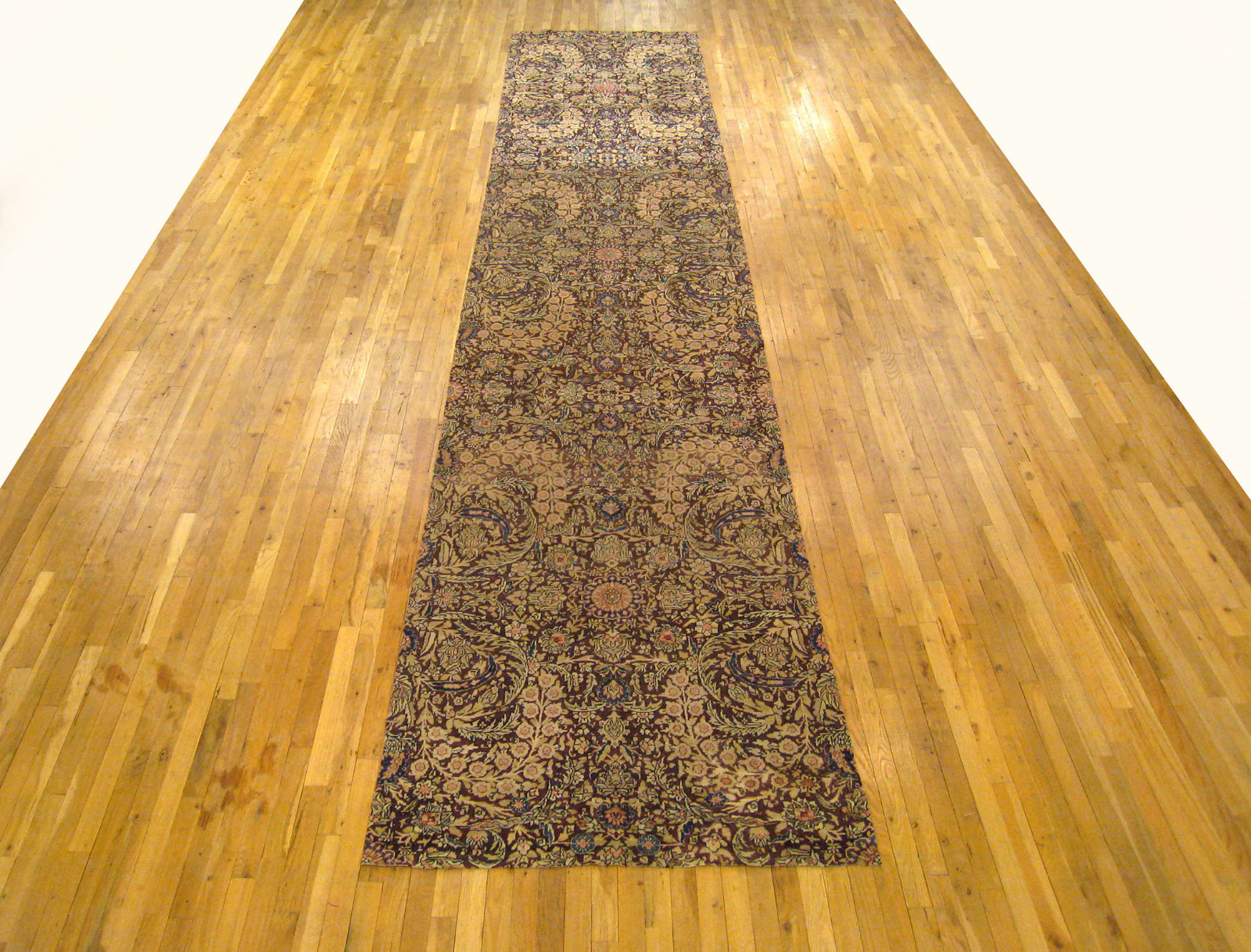 Antique Traditional Oriental Rug, in Runner size 19'0 x 3'9, with FREE SHIPPING! gallery