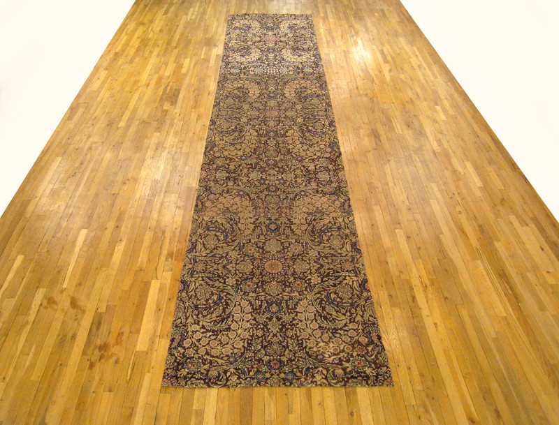 Antique Traditional Oriental Rug, in Runner size 19'0 x 3'9, with FREE SHIPPING! gallery