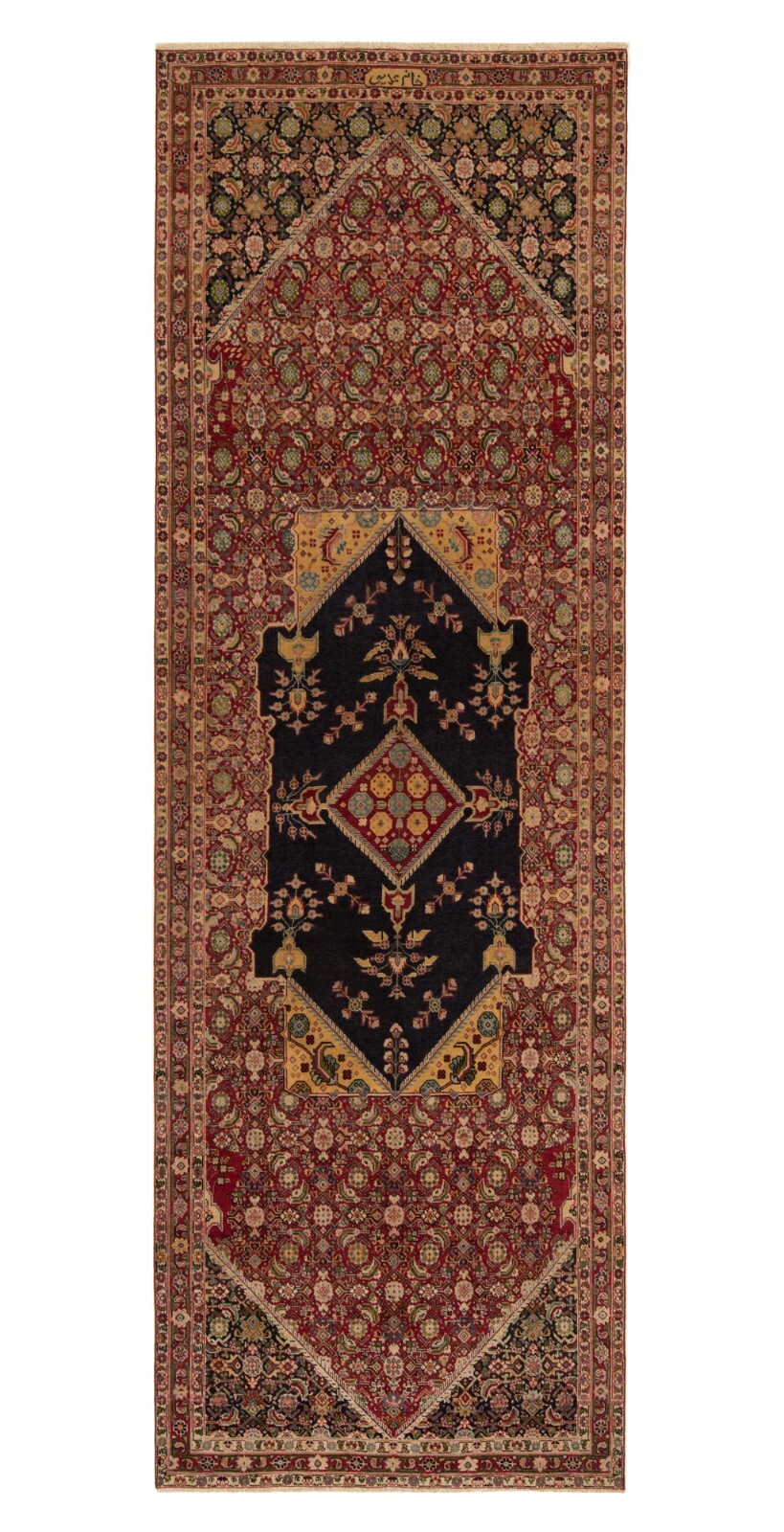 Patina 162 3/16x53 7/8 in Hand Knotted Persian Orientt Carpet Rug Red Rug gallery