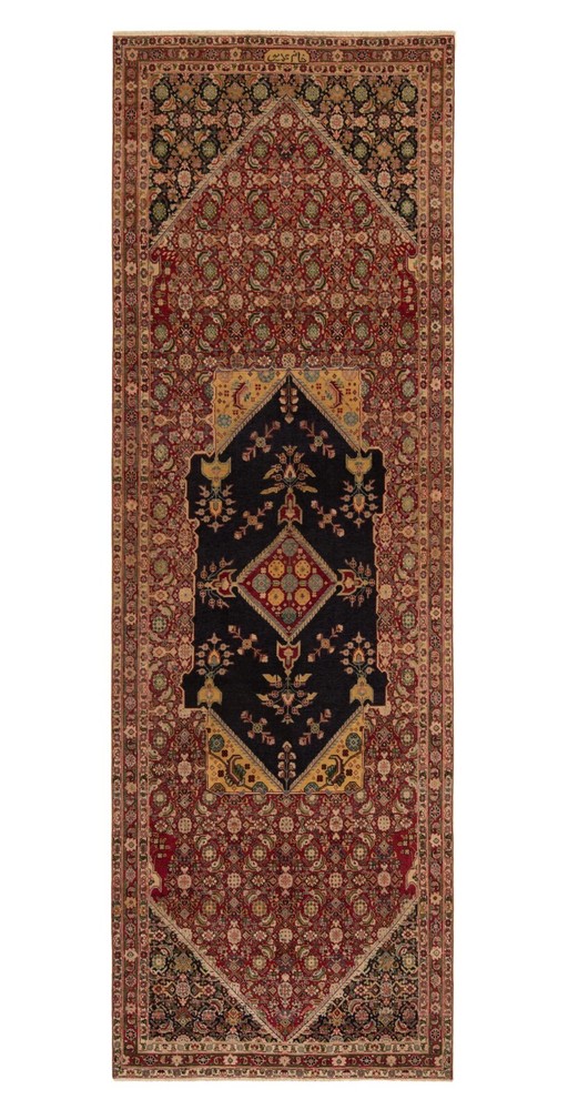 Patina 162 3/16x53 7/8 in Hand Knotted Persian Orientt Carpet Rug Red Rug