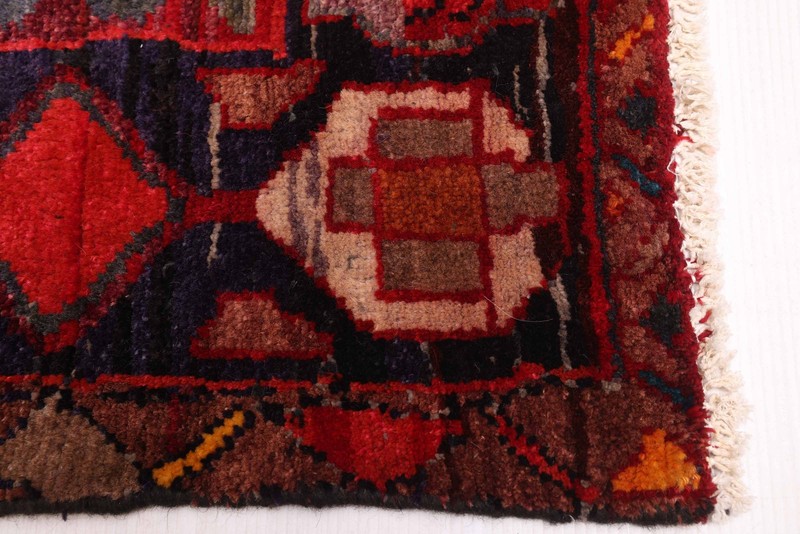 Vintage Hand-Knotted Area Rug 4'10" x 8'10" Traditional Oriental Wool Carpet gallery