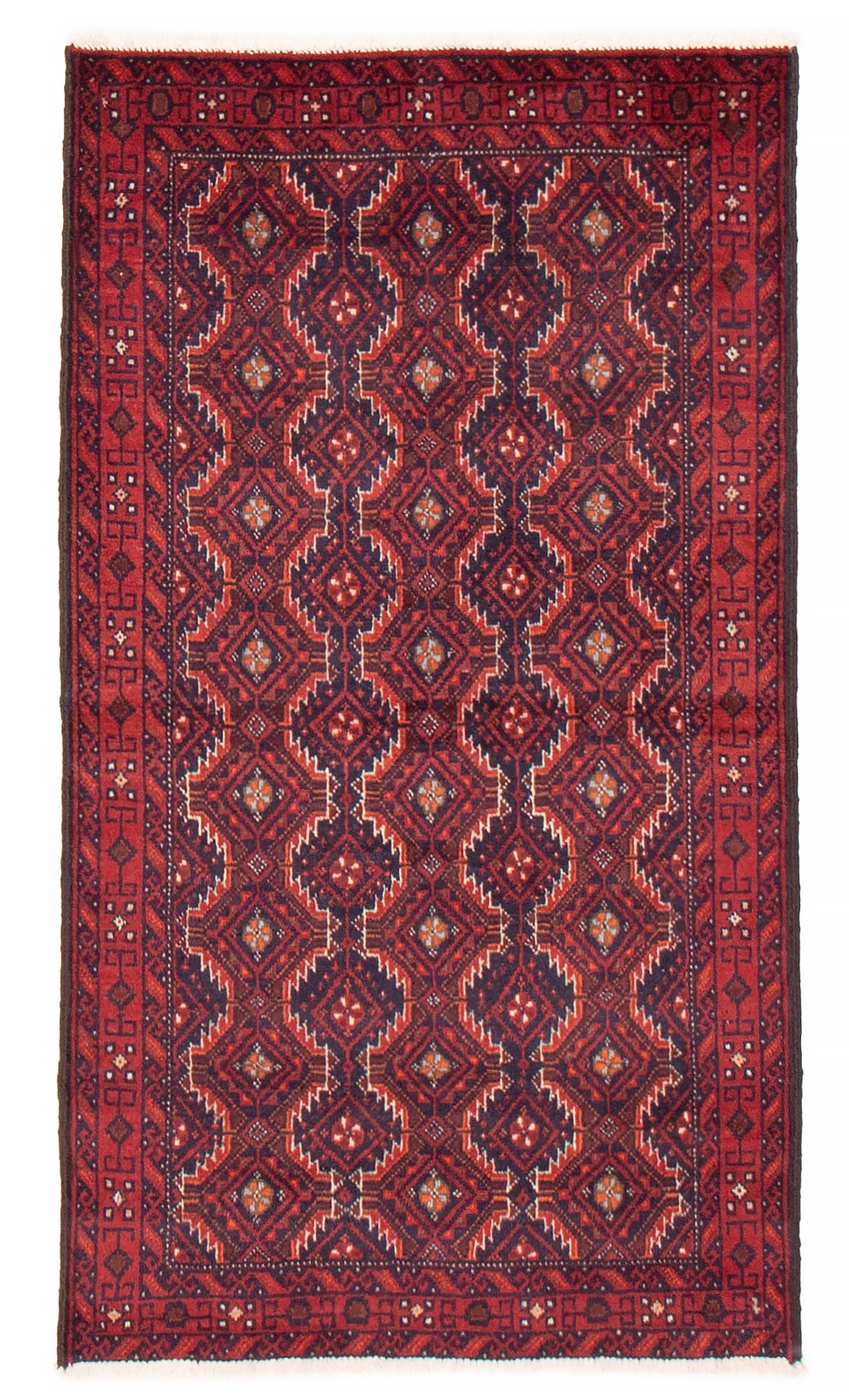 Traditional Vintage Hand-Knotted Area Rug 2'11" x 5'4" Oriental Wool Carpet gallery