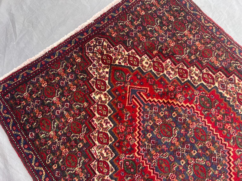 2'5 x 3'5 Vintage Turkish Hand Knotted Tribal Geometric Faded Oriental Rug Decor gallery