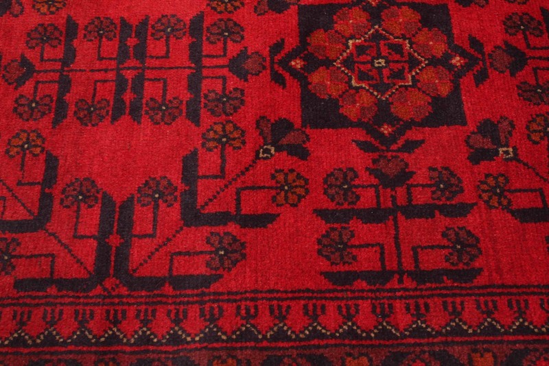 Traditional Vintage Hand-Knotted Oriental Carpet 4'10" x 6'8" Wool Area Rug gallery