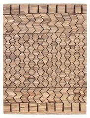 Vintage Hand Woven Area Rug 6’1″ x 8’0″ Traditional Wool Oriental Carpet