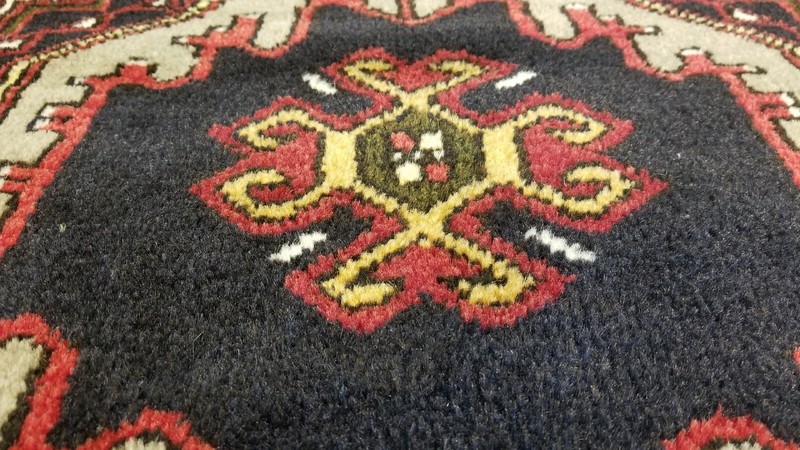 Antique 1900-1939's Natural Dye Tribal Rug 4'2" × 9' gallery