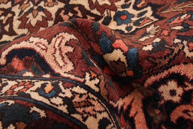 Vintage Hand-Knotted Area Rug 4'6" x 6'11" Traditional Oriental Wool Carpet gallery