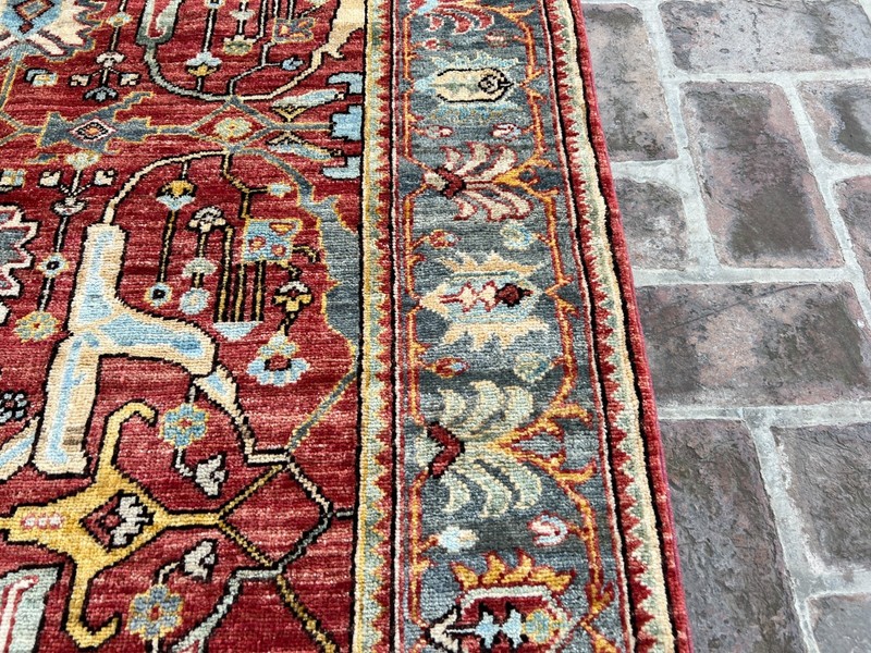 Afghan Chobi Rug 4x6 Ft Handwoven Wool Carpet Vintage Tribal Oriental Rug gallery
